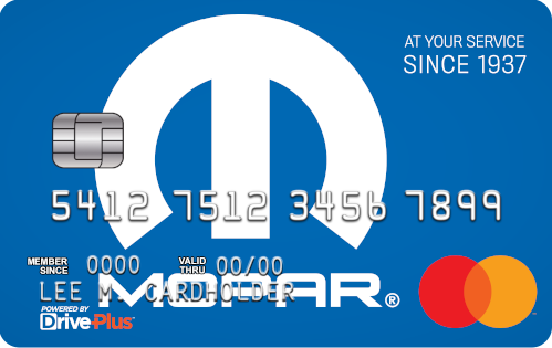 Mopar DrivePlus Mastercard